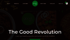 What Gooddot.in website looked like in 2021 (3 years ago)