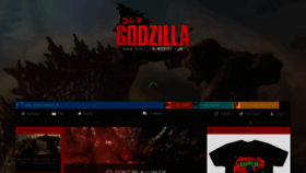 What Godzilla-movies.com website looked like in 2021 (3 years ago)
