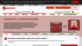 What Genertel.it website looked like in 2021 (3 years ago)