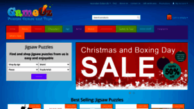 What Gameoz.com.au website looked like in 2021 (3 years ago)