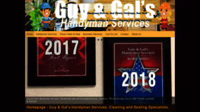 What Guyandgalshandymanservices.com website looked like in 2021 (3 years ago)