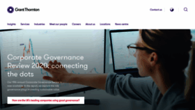 What Grantthornton.co.uk website looked like in 2021 (3 years ago)