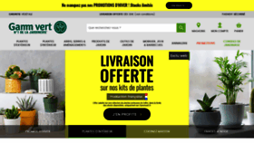 What Gammvert.fr website looked like in 2021 (3 years ago)
