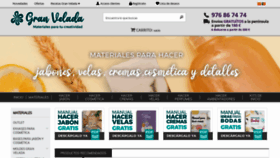 What Granvelada.com website looked like in 2021 (3 years ago)