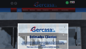 What Gercasa.com.ec website looked like in 2021 (3 years ago)