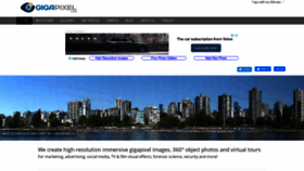 What Gigapixel.com website looked like in 2021 (3 years ago)