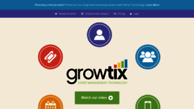 What Growtix.com website looked like in 2021 (3 years ago)
