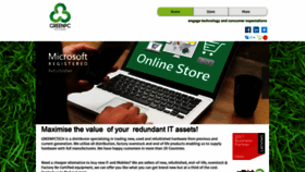 What Greenpctech.com website looked like in 2021 (3 years ago)