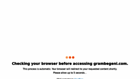 What Grambegeni.com website looked like in 2021 (3 years ago)