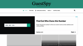 What Guestspy.com website looked like in 2021 (3 years ago)