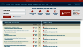 What Greprepclub.com website looked like in 2021 (4 years ago)