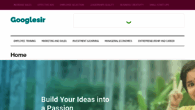 What Googlesir.com website looked like in 2021 (4 years ago)