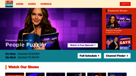 What Gsntv.com website looked like in 2021 (3 years ago)