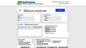 What Gotfreefax.com website looked like in 2021 (3 years ago)