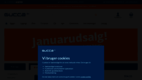 What Gucca.dk website looked like in 2021 (3 years ago)