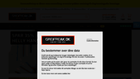 What Grejfreak.dk website looked like in 2021 (3 years ago)