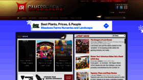 What Gamesreviews.com website looked like in 2021 (3 years ago)
