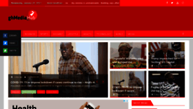 What Ghmediahub.com website looked like in 2021 (3 years ago)