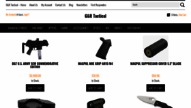 What Gandrtactical.com website looked like in 2021 (3 years ago)