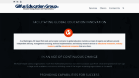 What Gilfuseducationgroup.com website looked like in 2021 (3 years ago)