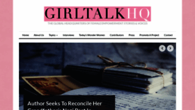 What Girltalkhq.com website looked like in 2021 (3 years ago)