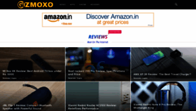 What Gizmoxo.com website looked like in 2021 (3 years ago)
