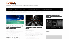 What Gntm-blog.de website looked like in 2021 (3 years ago)