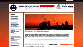 What Globalinspection.gr website looked like in 2021 (3 years ago)