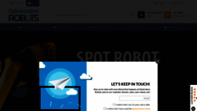 What Generationrobots.com website looked like in 2021 (3 years ago)