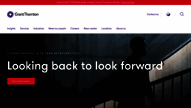 What Grantthornton.com.au website looked like in 2021 (3 years ago)