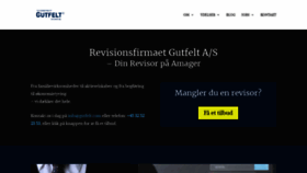 What Gutfelt.com website looked like in 2021 (3 years ago)