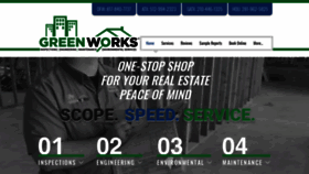 What Greenworksinspections.com website looked like in 2021 (3 years ago)