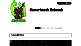 What Gamerheadspodcast.com website looked like in 2021 (3 years ago)