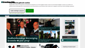 What Groenlosegids.nl website looked like in 2021 (3 years ago)