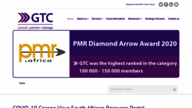 What Gtc.co.za website looked like in 2021 (4 years ago)