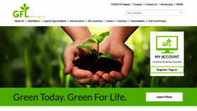 What Gflenv.com website looked like in 2021 (3 years ago)