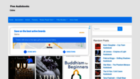 What Goldenaudiobooks.com website looked like in 2021 (3 years ago)