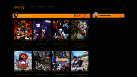 What Gogoanime.at website looked like in 2021 (3 years ago)