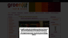 What Groenlijf.nl website looked like in 2021 (3 years ago)