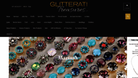 What Glitteratitreasures.com website looked like in 2021 (3 years ago)