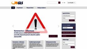 What Gls-czech.com website looked like in 2021 (3 years ago)