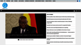 What Ghanaguardian.com website looked like in 2021 (3 years ago)