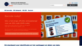 What Gs1.nl website looked like in 2021 (4 years ago)