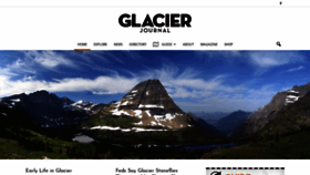What Glacierjournal.com website looked like in 2021 (3 years ago)