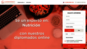 What Gastronomicainternacional.com website looked like in 2021 (3 years ago)