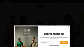 What Gobi.com.tr website looked like in 2021 (3 years ago)