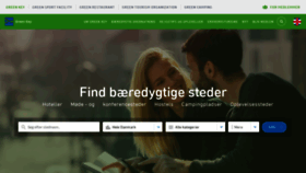 What Green-key.dk website looked like in 2021 (3 years ago)