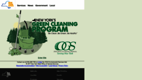 What Greencleaning.ny.gov website looked like in 2021 (3 years ago)