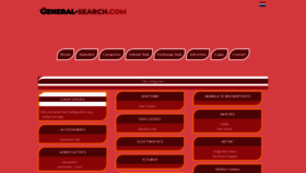 What General-search.com website looked like in 2021 (3 years ago)