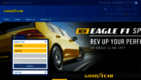 What Goodyear.com.au website looked like in 2021 (3 years ago)